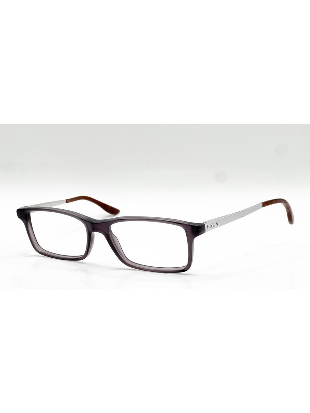 Ralph Lauren RL 6128 5510 Matte Grey Rectangle Eyeglass Frames 53-16-145